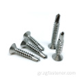 Phillips Countersunk Head Self Drilling Screw Proll Disparless Steel